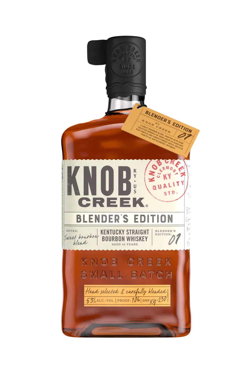 Knob Creek Kentucky Straight Bourbon Blender's Edition Aged 10 Years