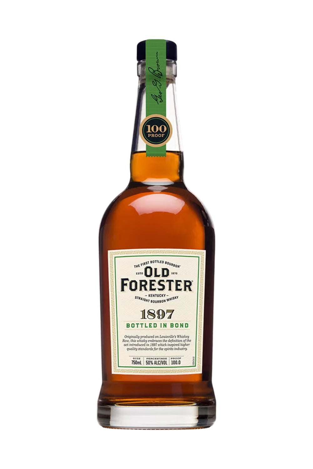 Old Forester 1897 Bottled In Bond Kentucky Straight Bourbon Whiskey