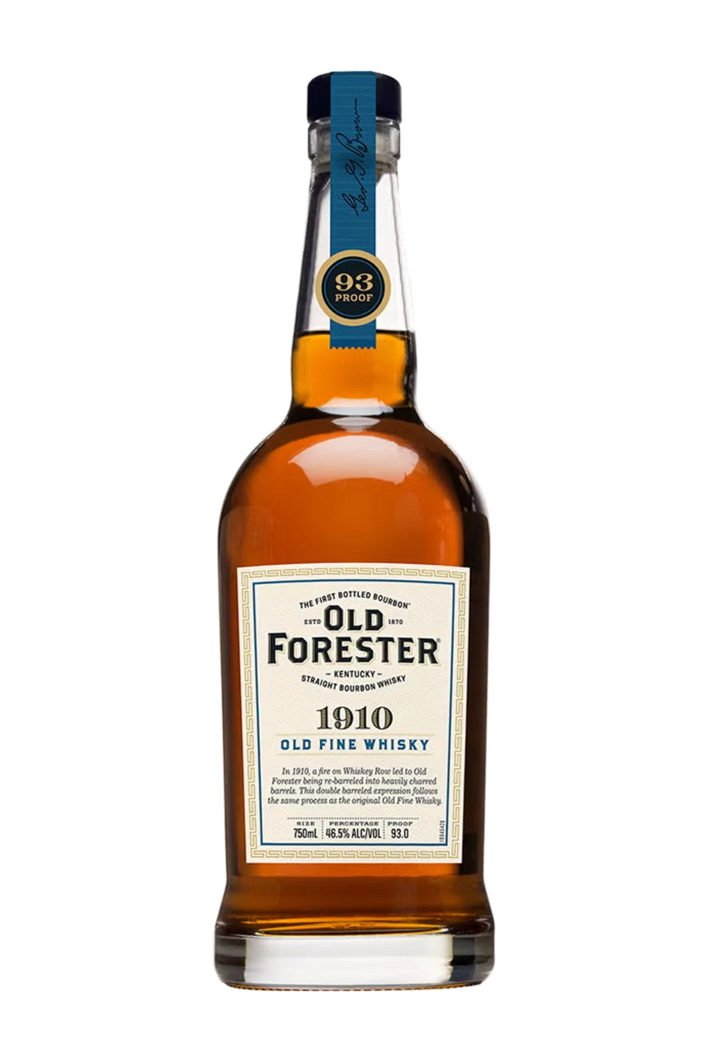 Old Forester 1910 Old Fine Whisky 93 Proof