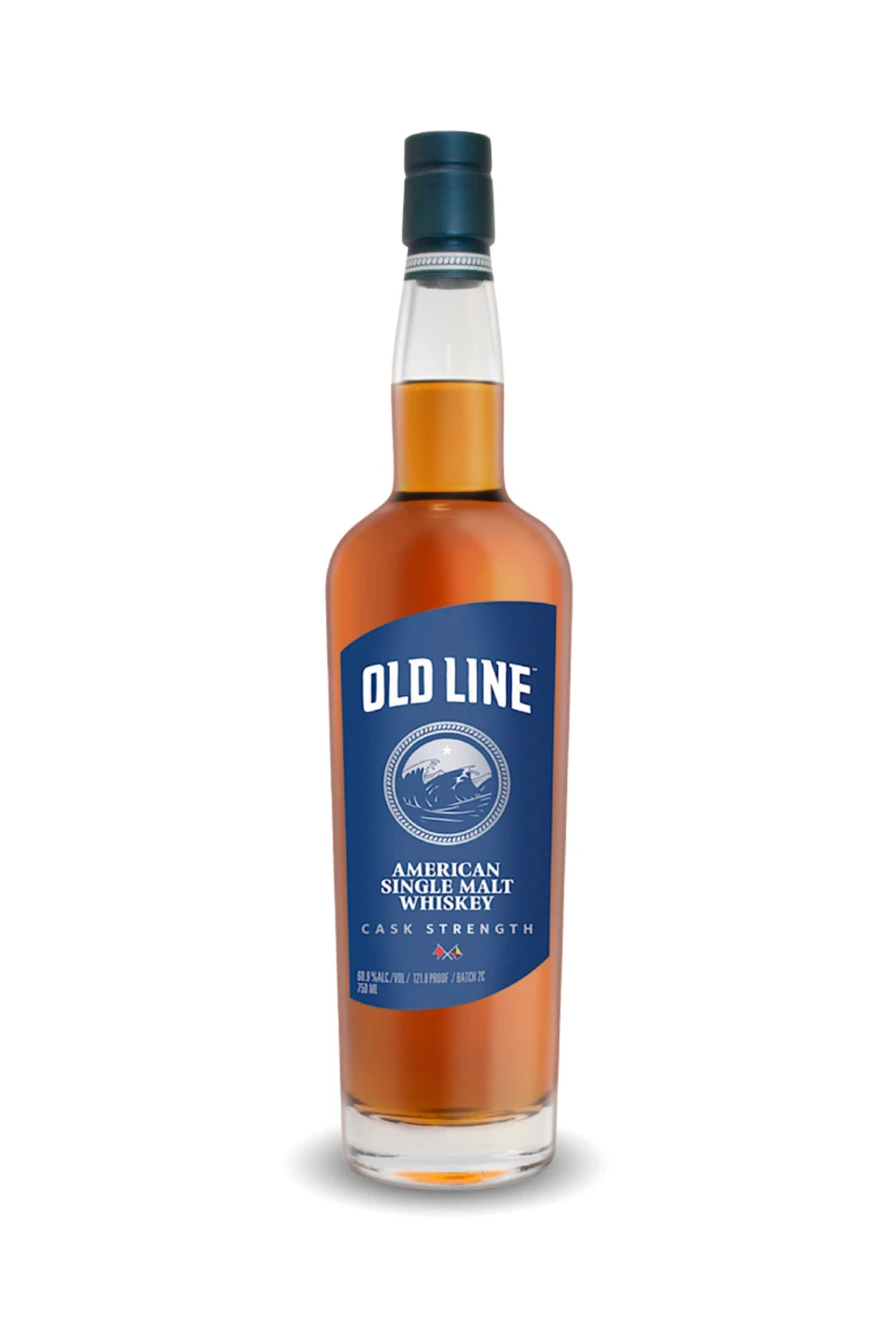 Old Line Cask Strength American Single Malt Whiskey 124.60 Proof