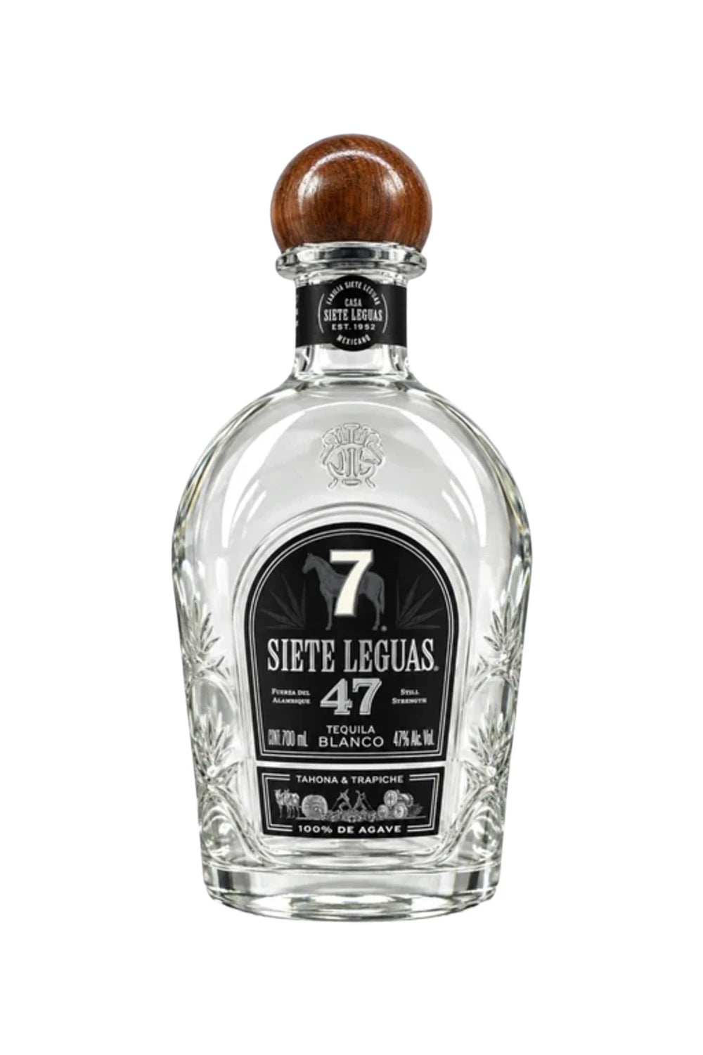 Siete 7 Leguas Tequila Blanco Still Strength