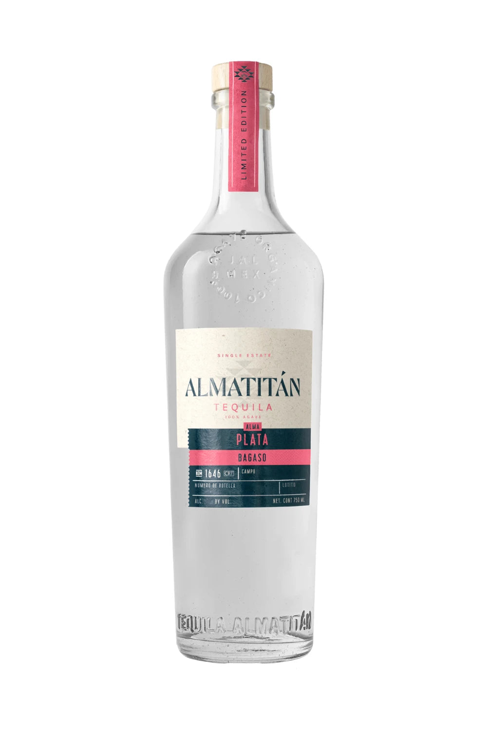 Almatitan Tequila Plata Bagaso