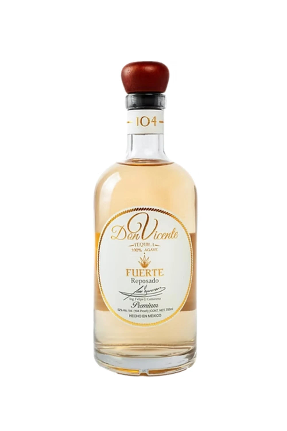 Don Vicente Fuerte Tequila Reposado