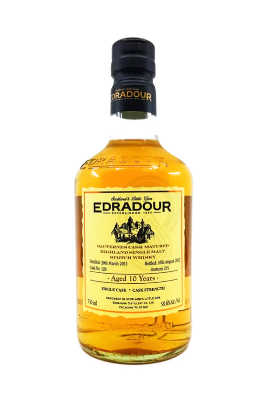 Edradour 10 Years Old Sauternes Cask Matured Cask Strength