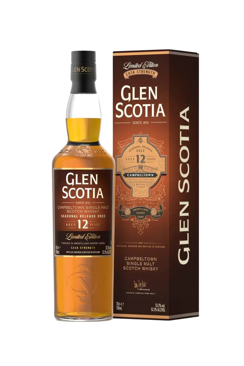 Glen Scotia 2022 Seasonal Release 12 Year Old Single Malt Scotch Whisky