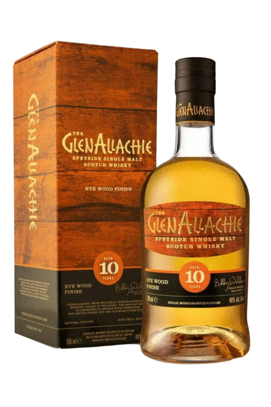 GlenAllachie Rye Wood Finish 10 Year Old Single Malt Scotch Whisky