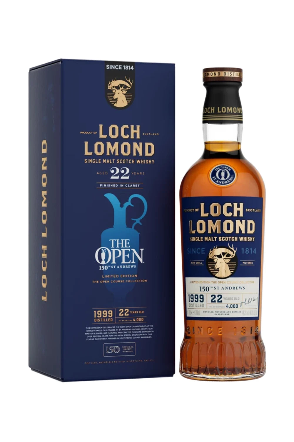 Loch Lomond The Open Course Collection 150th Anniversary 22 Year Old Single Malt Scotch Whisky