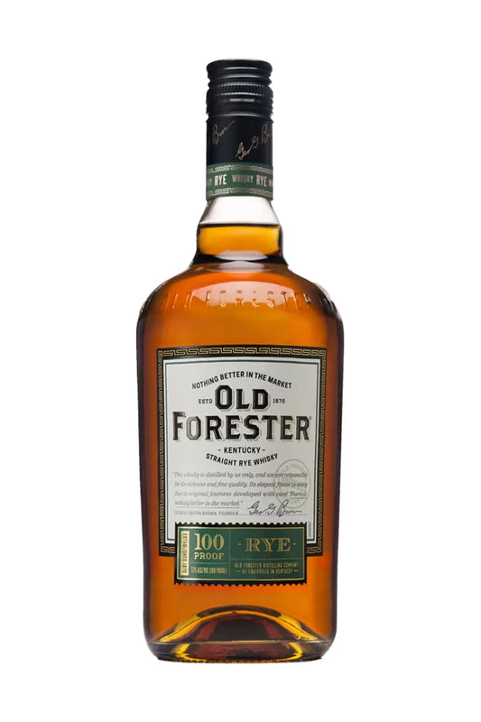 Old Forester 100 Proof Kentucky Straight Rye Whiskey