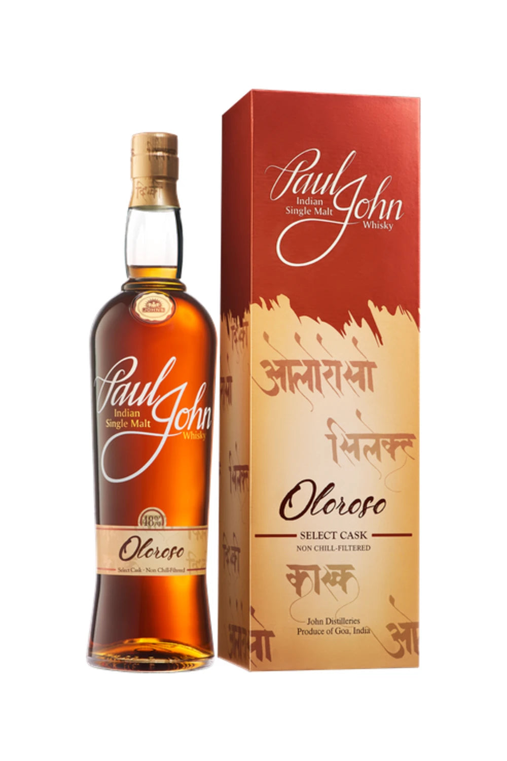 Paul John Oloroso Select Cask Single Malt Whisky from India