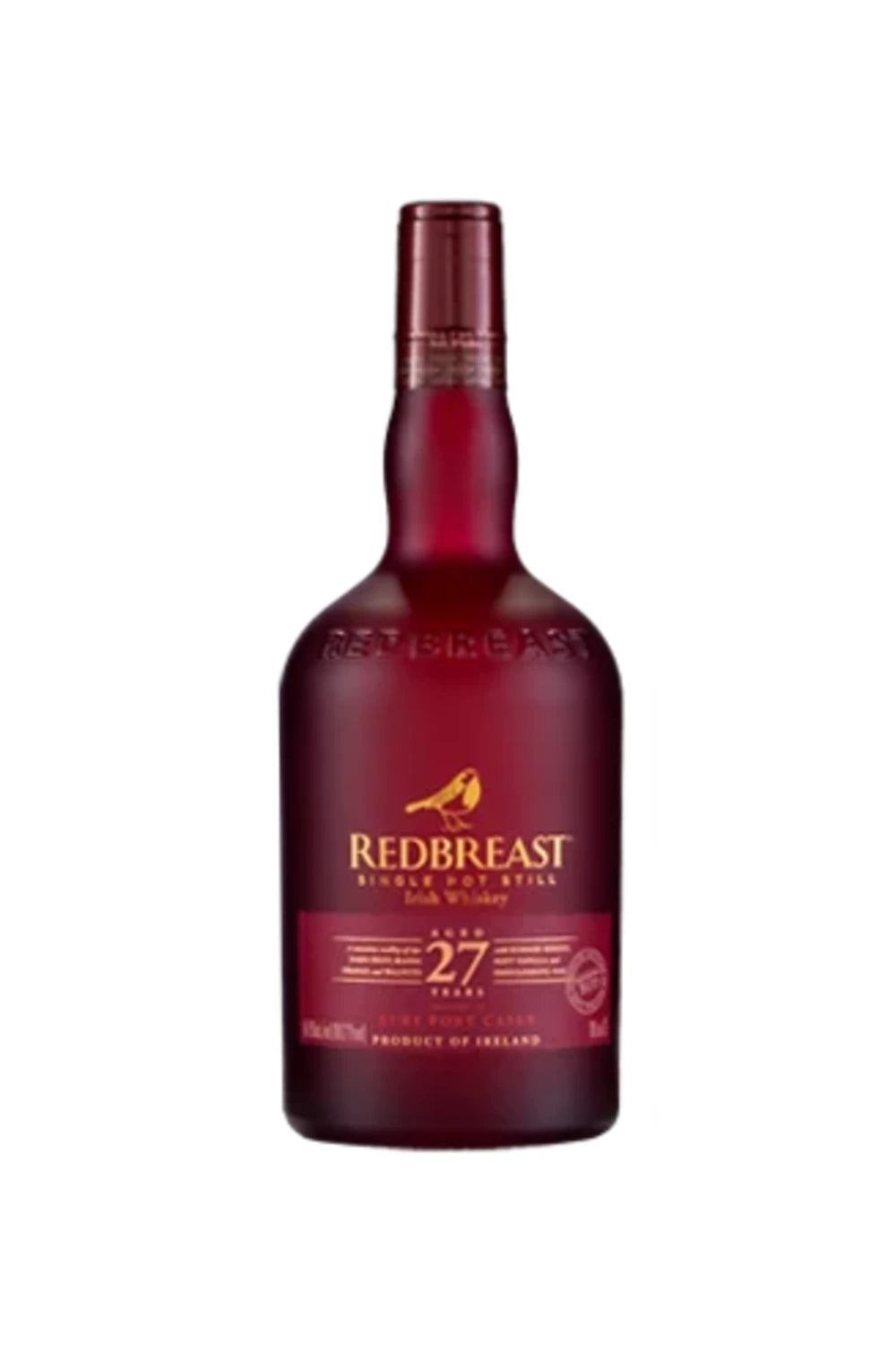 Redbreast Ruby Port Casks 27 Year Old Single Pot Still Irish Whiskey