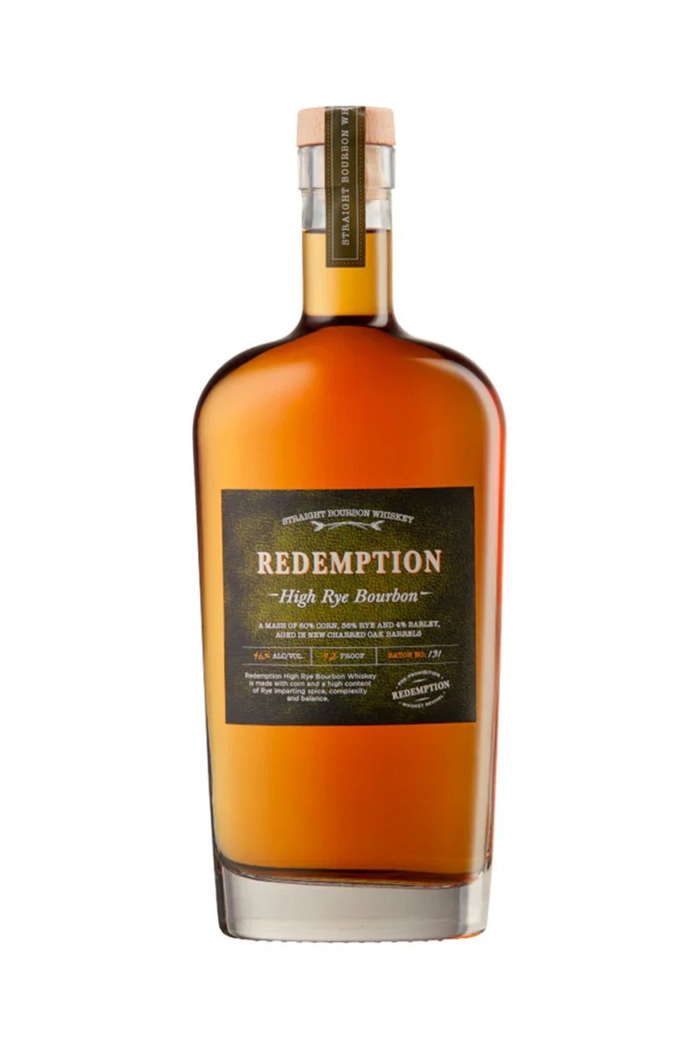 Redemption High Rye Bourbon
