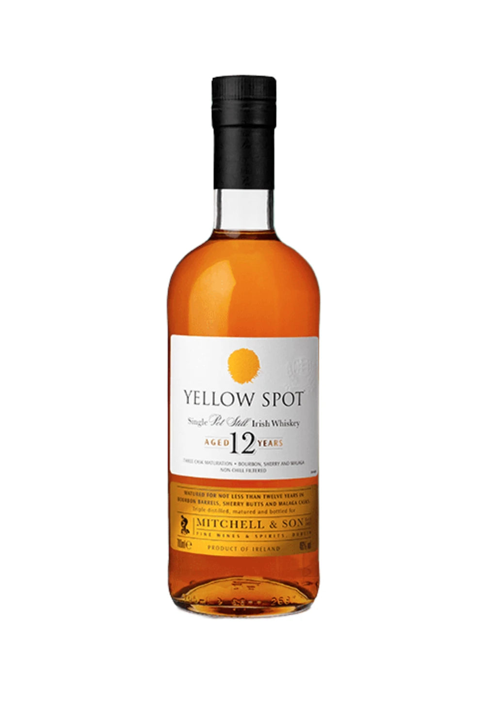 Mitchell & Son Yellow Spot 12 Year Old Single Pot Still Irish Whiskey